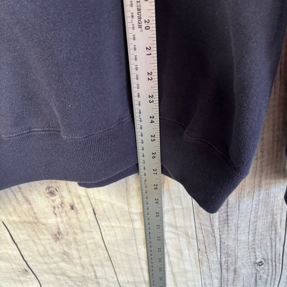 Vintage 90s Jansport Navy Blue Georgia State Mom Sweatshirt Long sleeve M - Picture 5 of 7
